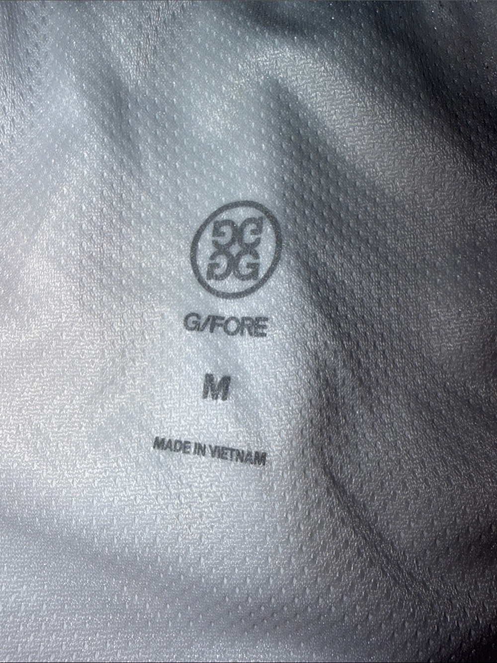 G/FORE Men's White Performance Athletic Shorts - Picture 7 of 7